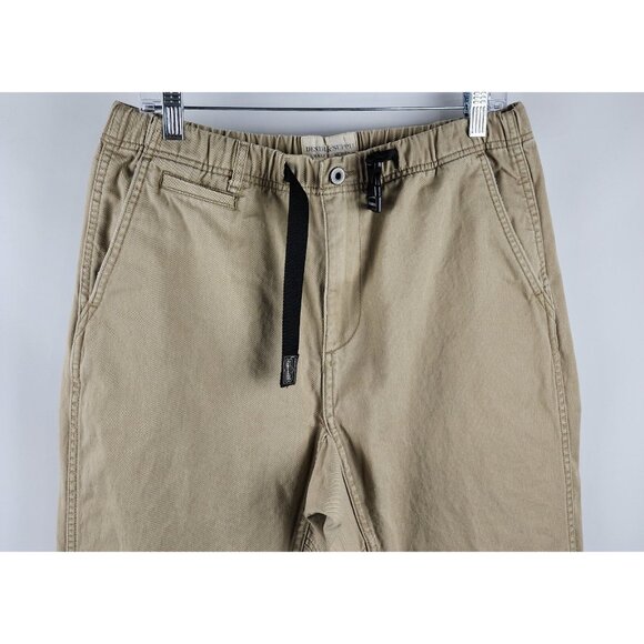 Denim Supply Ralph Lauren Pants Mens Medium Tan Vintage Belted Jogger (32x30) - Picture 2 of 10
